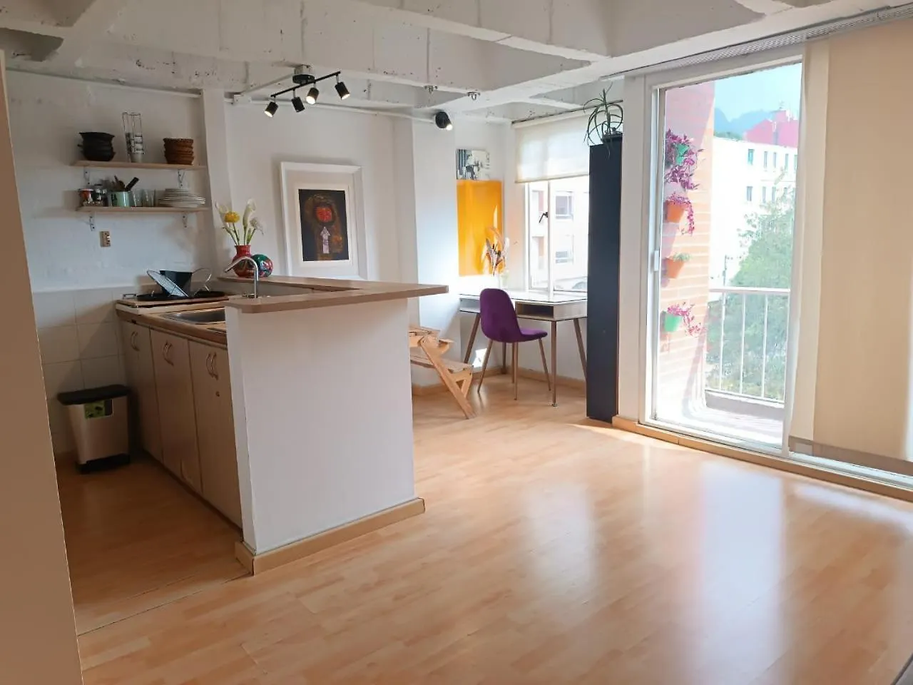 דירה בוגוטה Apartamento Con Balcon Javeriana Por Mensualidades